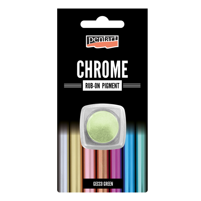 Pentart : Chrome Effect Rub-On Pigment 0.5g - Colour Variety
