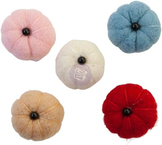 Prima Pumpkin & Spice Collection Felt Pumpkins