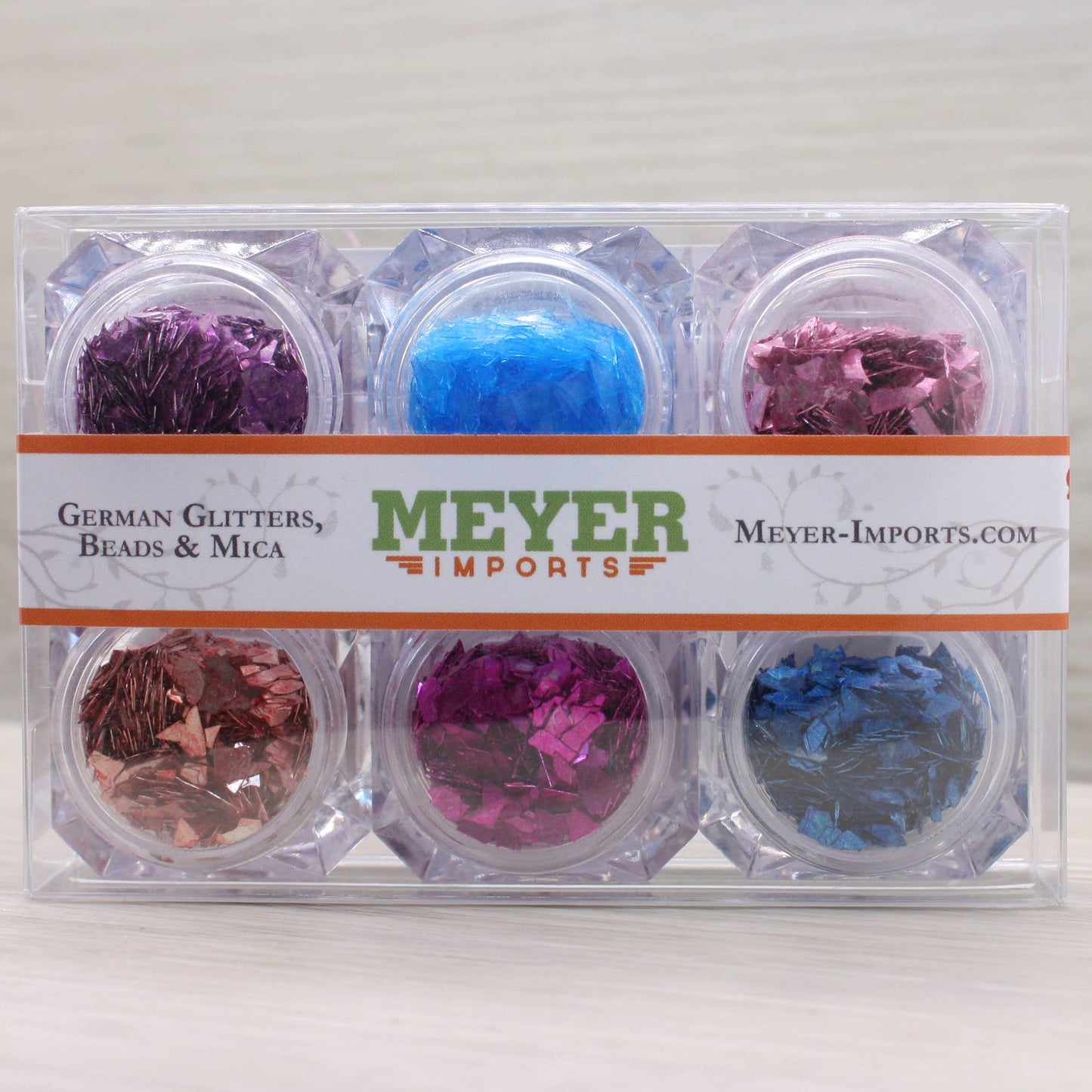 Meyer Imports : Super Shards - Pinks and Blues - 6 Glitters