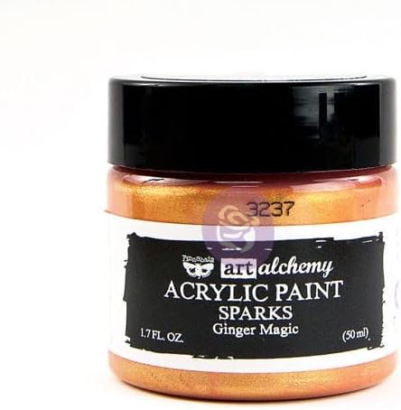 Art Alchemy : Sparks Acrylic Paint - Ginger Magic