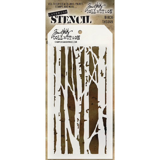 Tim Holtz Layering Stencil Birch