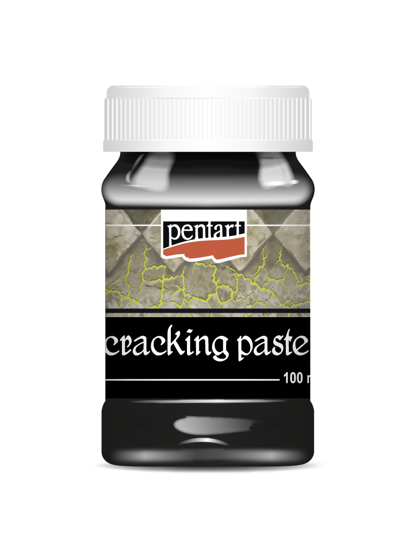 Pentart Cracking Paste Black 100ml & 230 ml