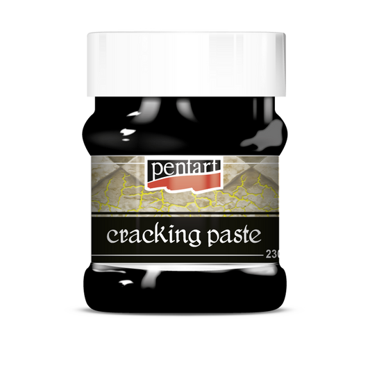 Pentart - Cracking Paste - Black 230 ml