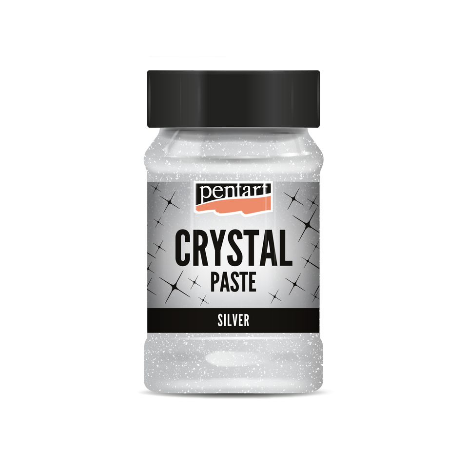 Pentart : Crystal Paste 100ml - Colour Variety