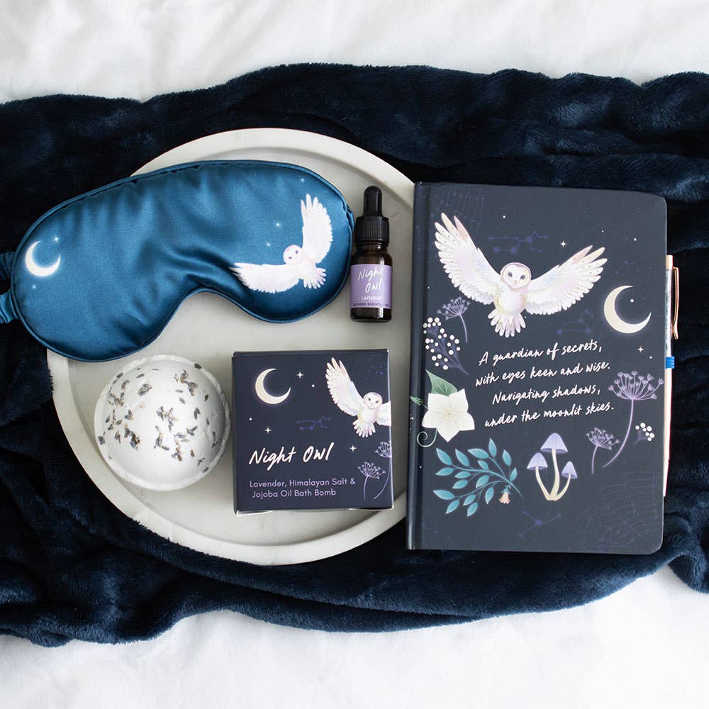 Something Different : Night Owl Sleep Mask and Essential Oil Gift Set