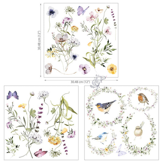 Hokus Pokus - Petite Transfer - Meadows 12.4x11.8"