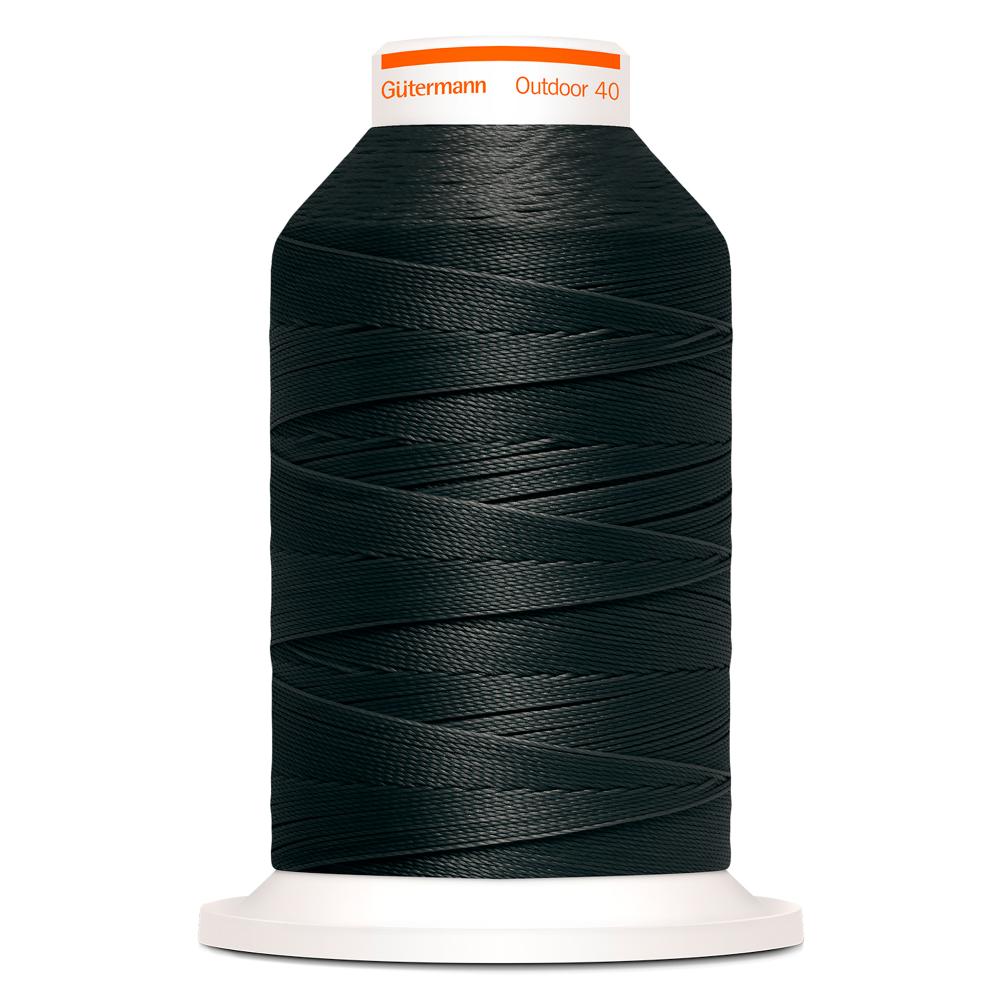 GÜTERMANN Outdoor 40 Thread 400m - Black Feather
