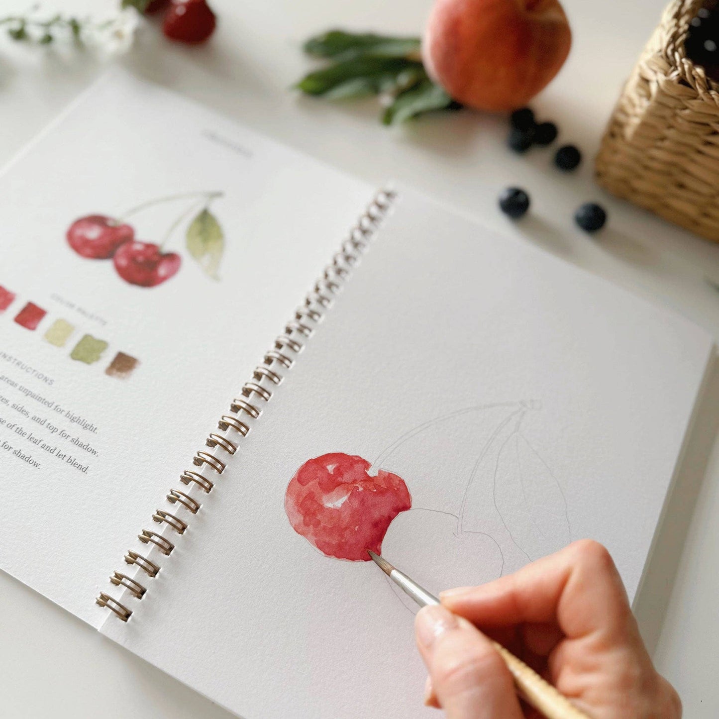 Emily Lex Studio - Watercolor Workbook Fruit