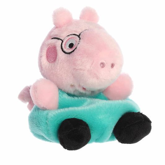 Palm Pals Peppa Daddy Pig 5"