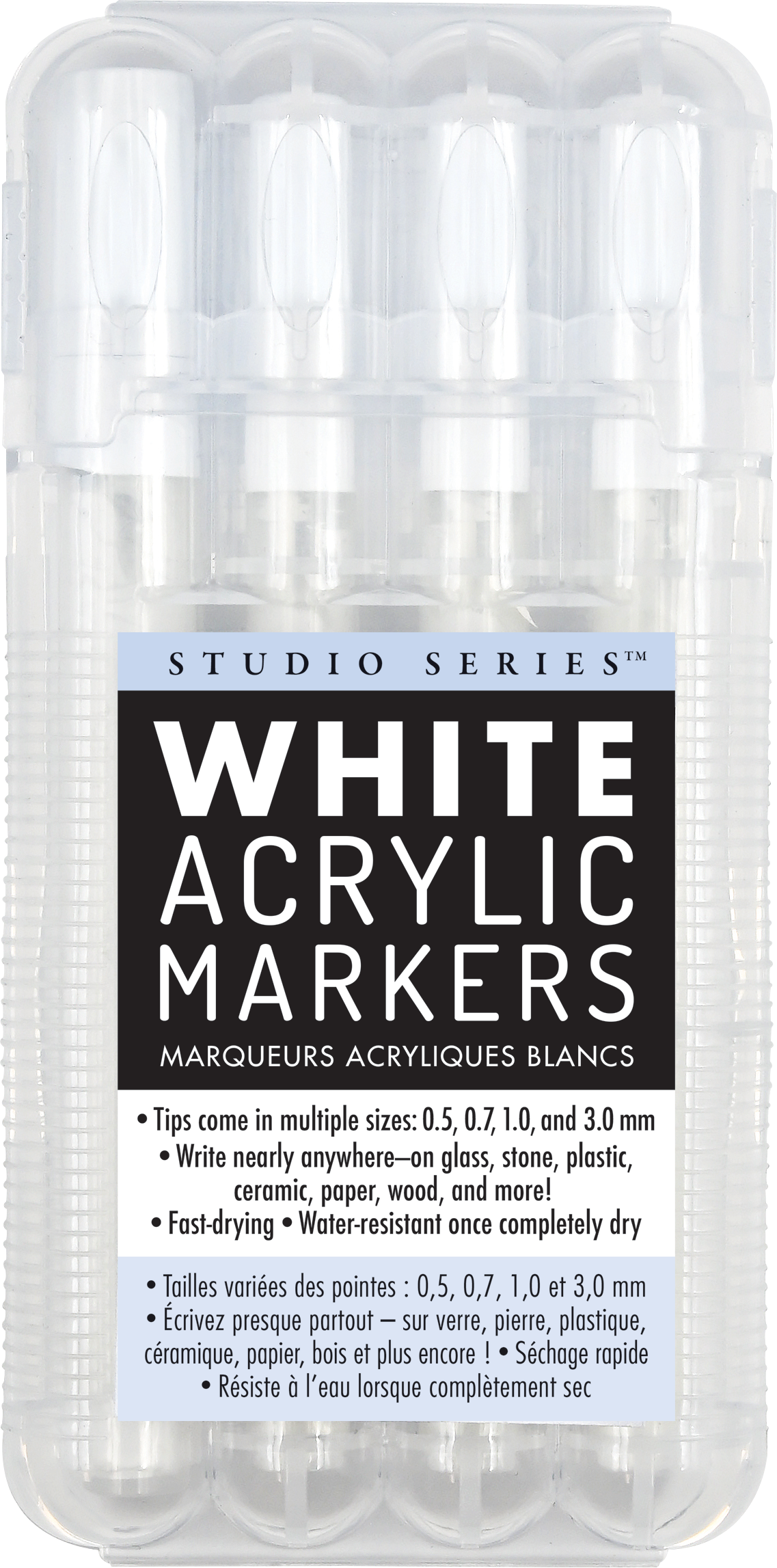Peter Pauper Press - Studio Series White Acrylic Markers