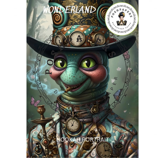 Posh Papers - Hookah Portrait 53x73 cm
