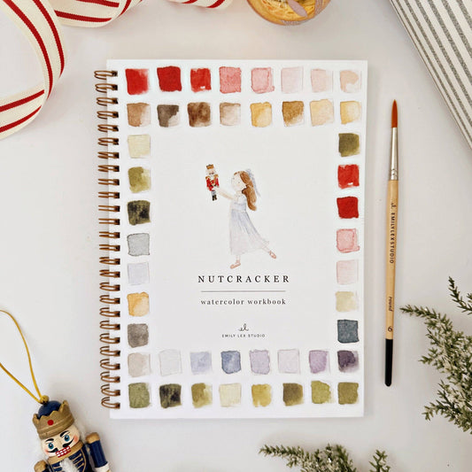 Emily Lex Studio - Watercolor Workbook Nutcracker