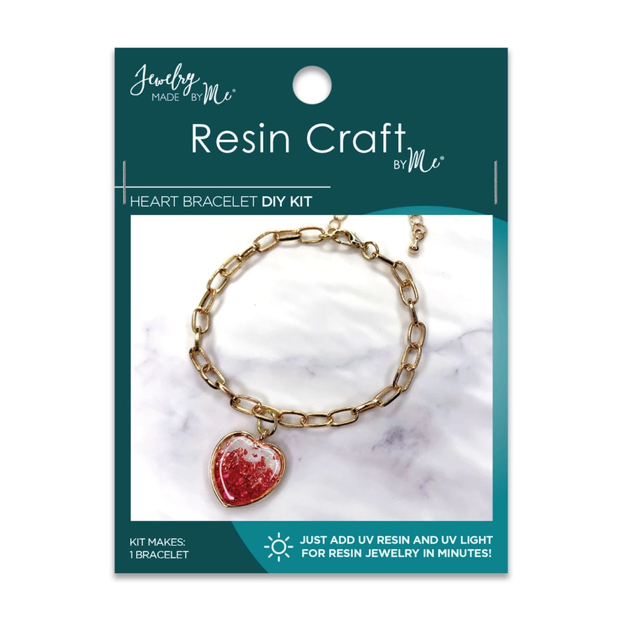 Jewelry Made by Me : Ombre Heart Bracelet Uv Resin DIY Kit