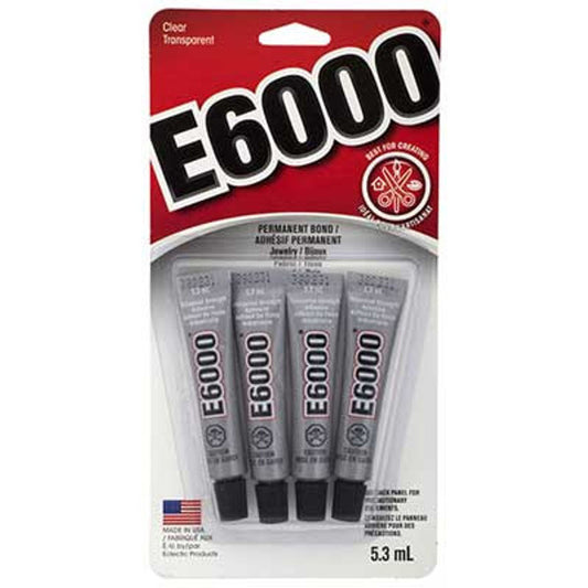 Glue E-6000 Clear 2fl.oz(60ml) Carded