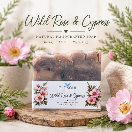Old Soul Soap Company - Wild Rose & Cypress Soap