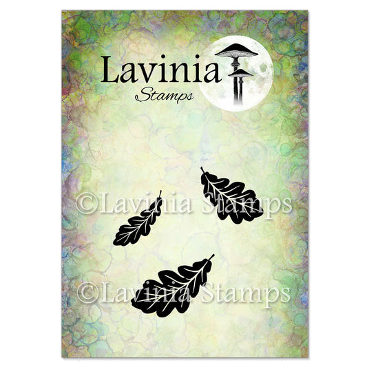 Lavinia Clear Stamp White Oak Leaf