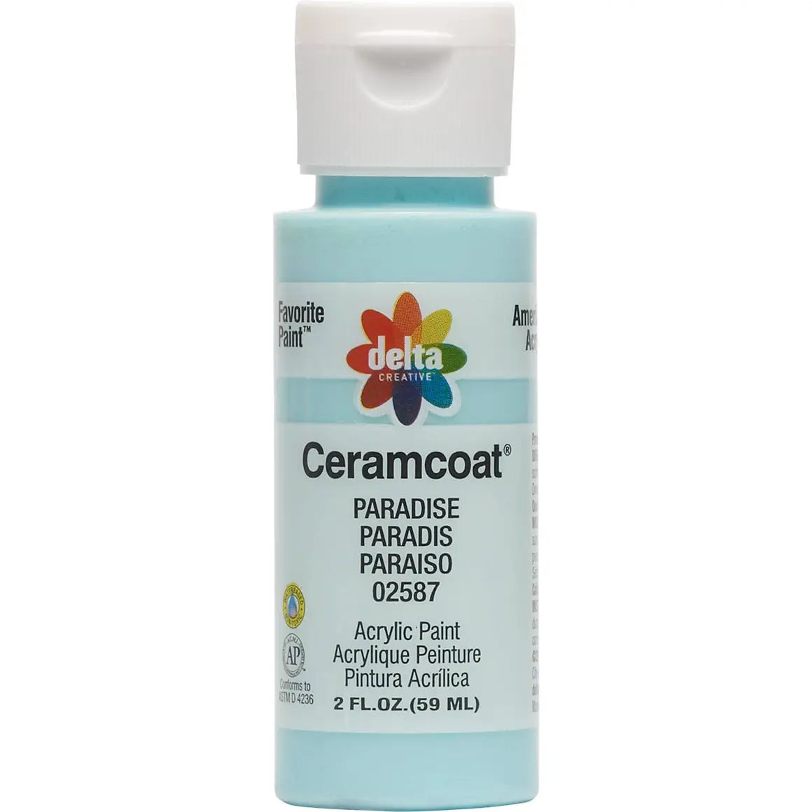 Delta Ceramacoat Matte Acrylic Paint 59 ml - Colour Variety
