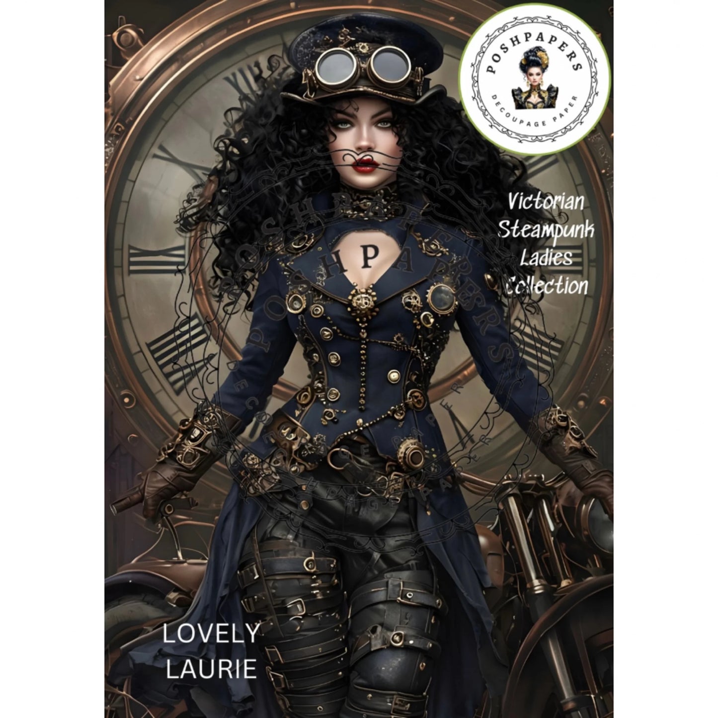 Posh Papers - Lovely Laurie 36x50 cm