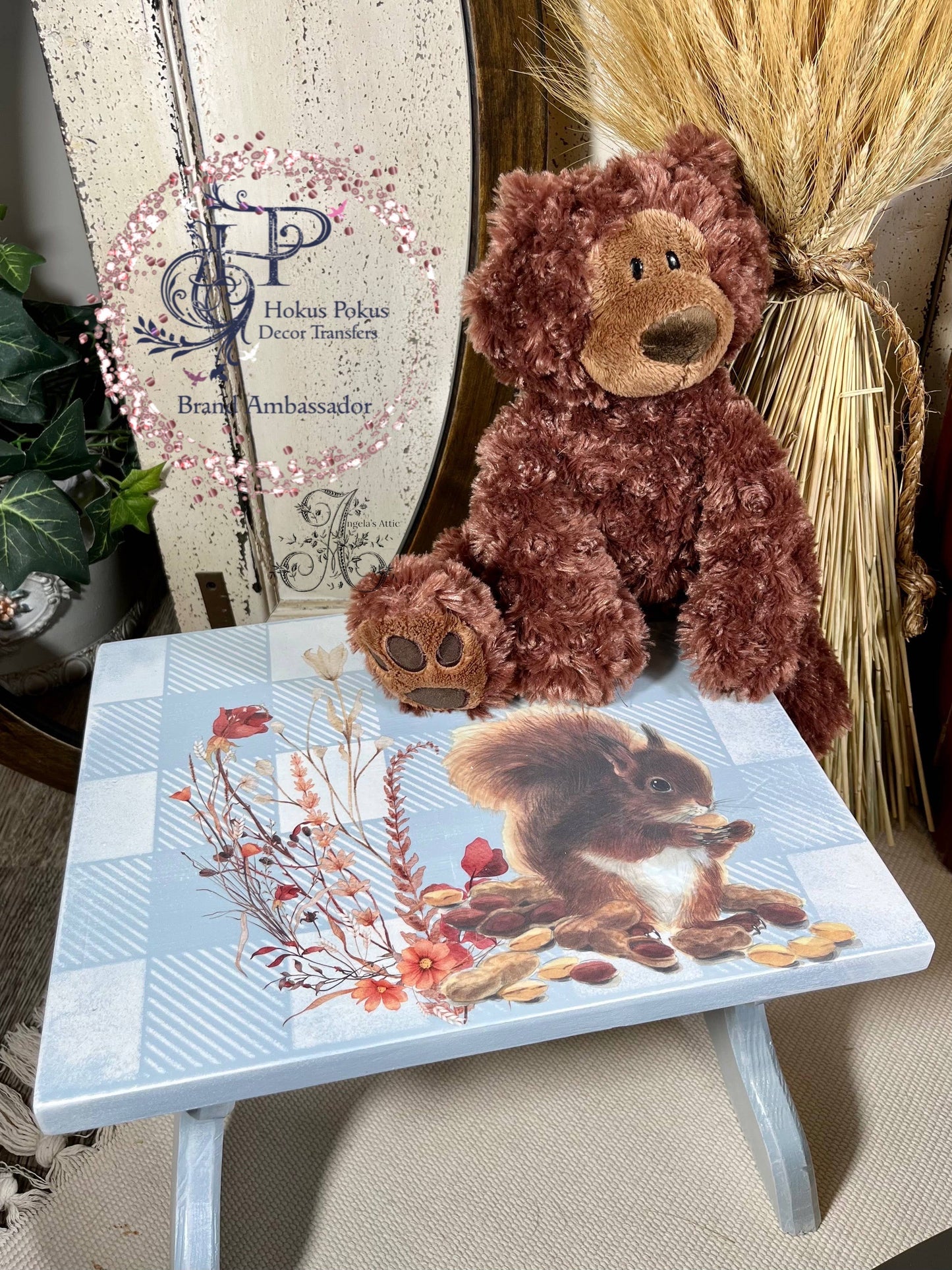 Hokus Pokus  Petite Decor Transfer Lets Go Nuts