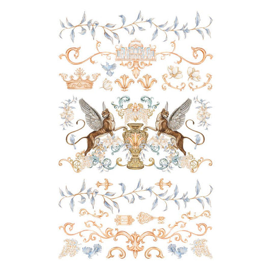 Hokus Pokus - Decor Transfer - Large 6 Sheets - The Guardians 12.4x11.8"