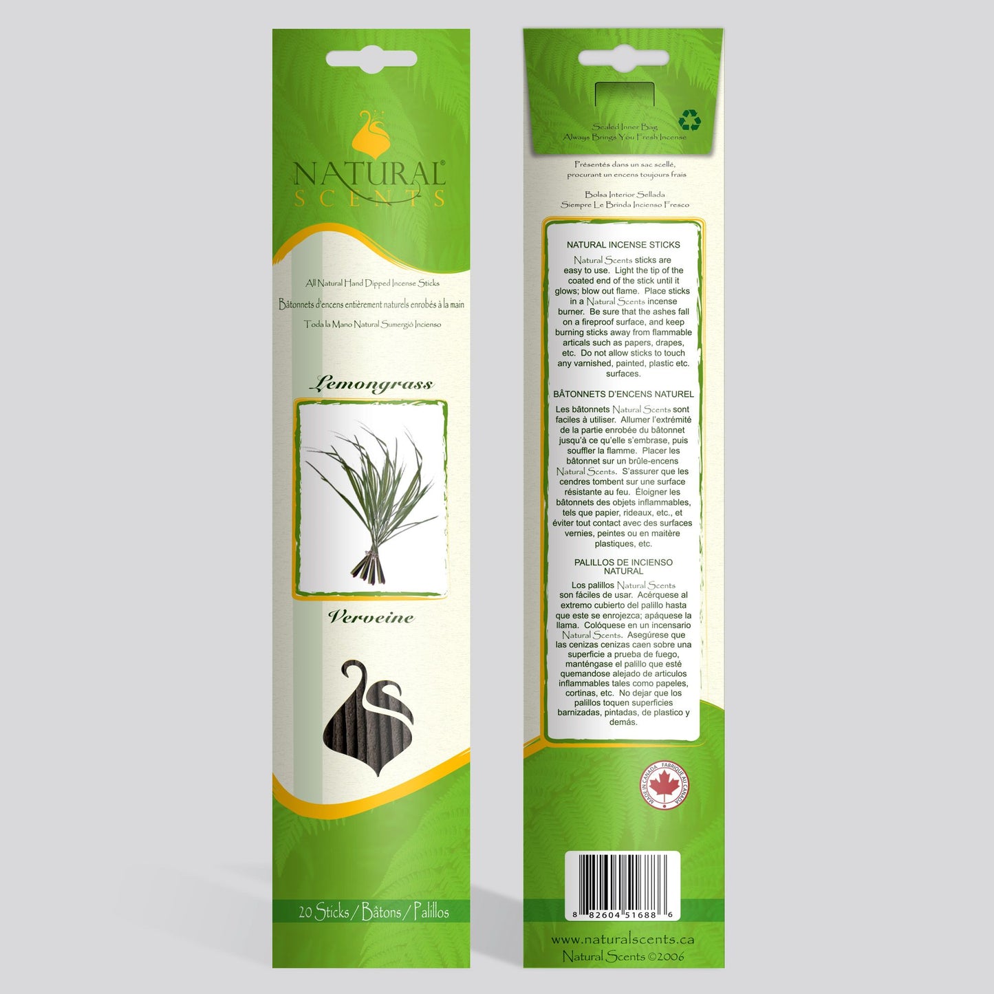 Natural Scents Incense Sticks