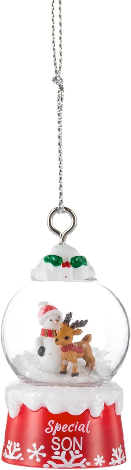 Special Son  Snowglobe Ornament