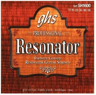 GHS SH1600 PRO RESONATOR STRINGS 17-56