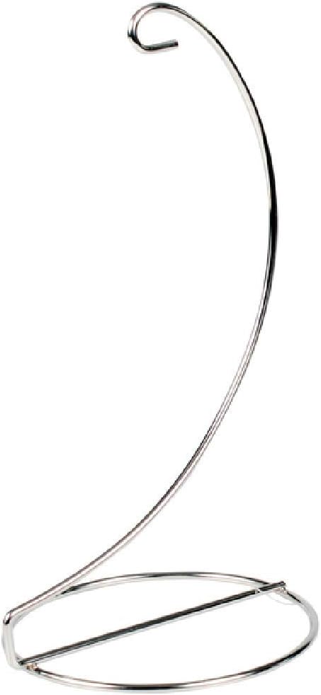 9" SILVER ORNAMENT STAND