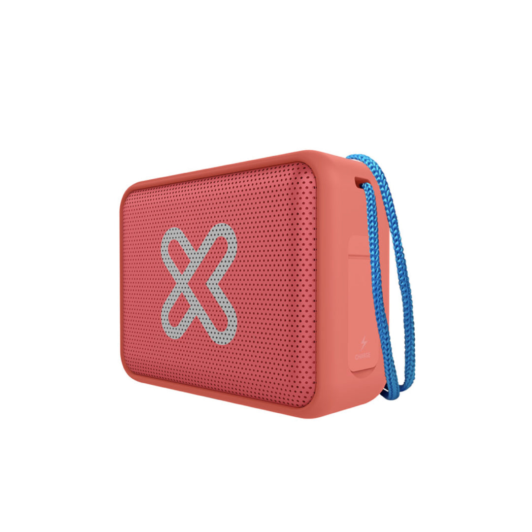 KLIPXTREME Speaker Bluetooth 5.0 Nitro 6W TWS IPX7 Waterproof 20Hr Playback – Microphone – Superb Bass – Orange