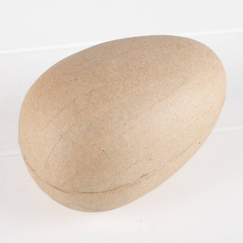 Factory Direct Craft - 5" Fillable Paper Mache Split German Easter Egg Box