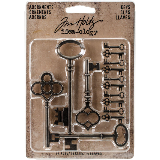 Tim Holtz Ideaology Keys Adornments