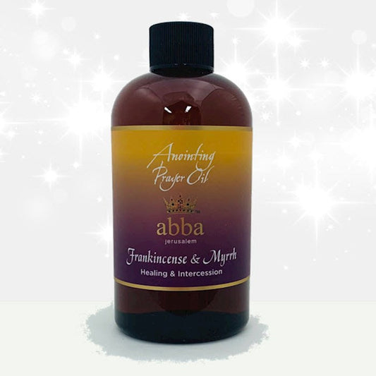 Abba Jerusalem ~ Frankincense and Myrrh Anointing Oil (224ml) 8oz