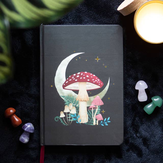 Something Different : Forest Mushroom A5 Notebook