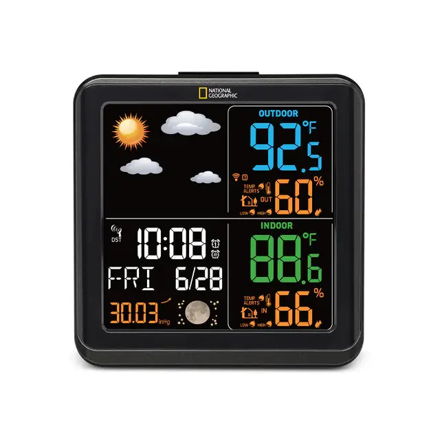 Explore Scientific - National Geographic Wide-View Display Weather Station