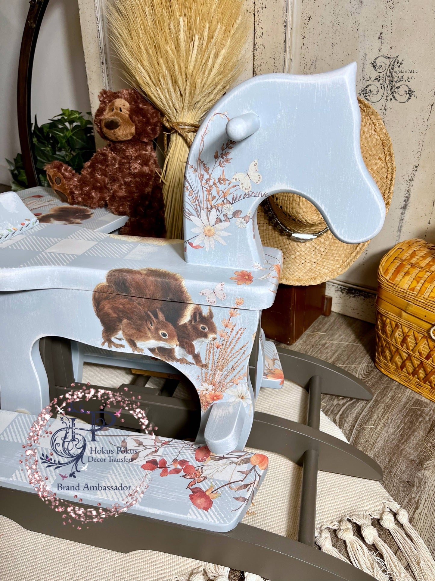 Hokus Pokus  Petite Decor Transfer Lets Go Nuts