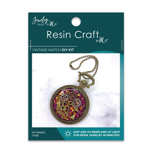 Jewelry Made by Me - Vintage Watch UV Resin DIY Kit