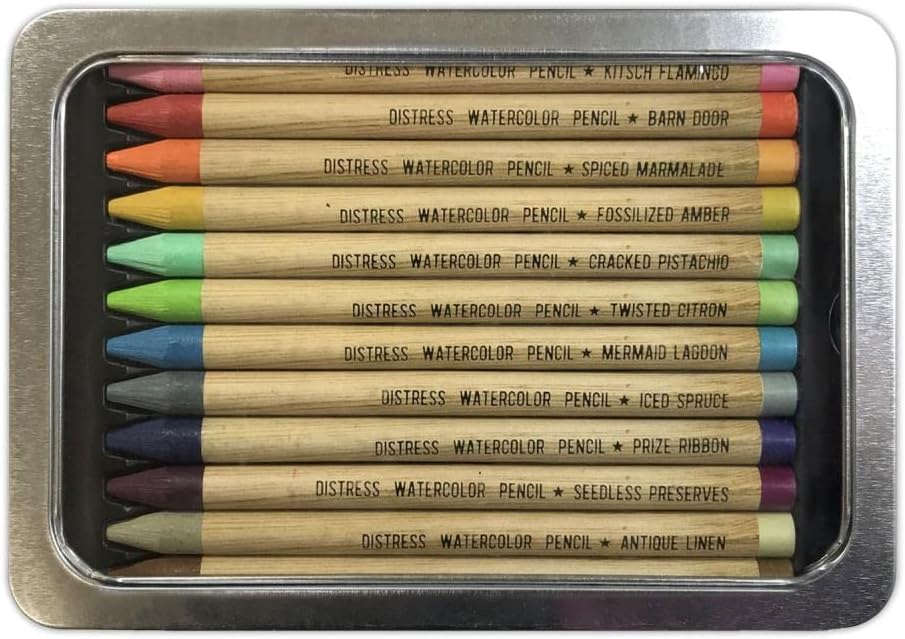 Distress Watercolour Pencils Kits