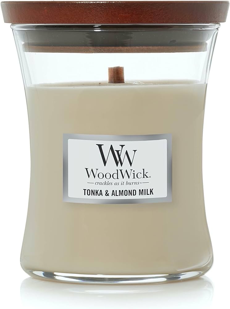 WoodWick Candles - Tonka & Almond Milk