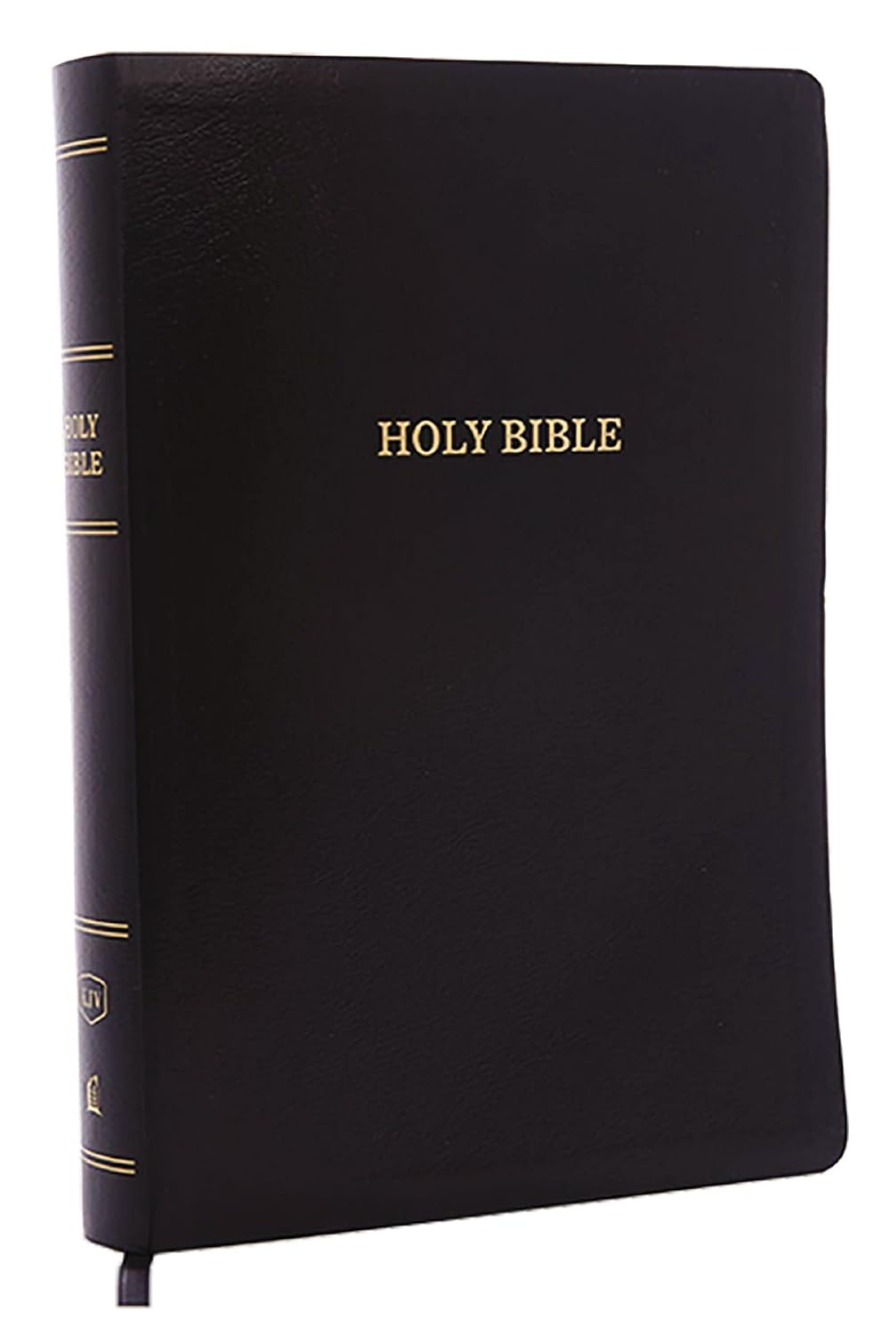 KJV Holy Bible - Super Giant Print w/ 43,000 Cross References - Leather Look Black