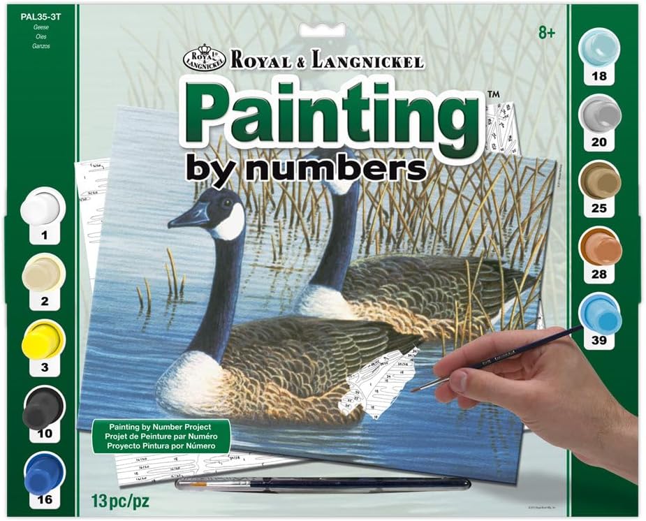Royal & Langnickel : Adult Painting by Number Large - Geese