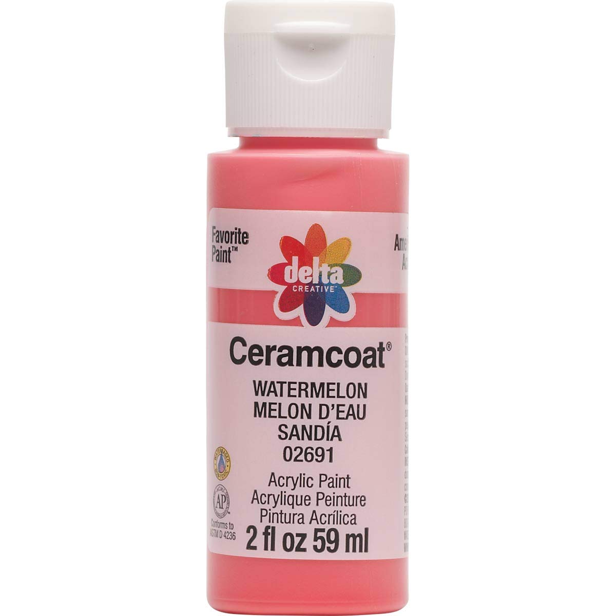 Delta Ceramacoat Matte Acrylic Paint 59 ml - Colour Variety