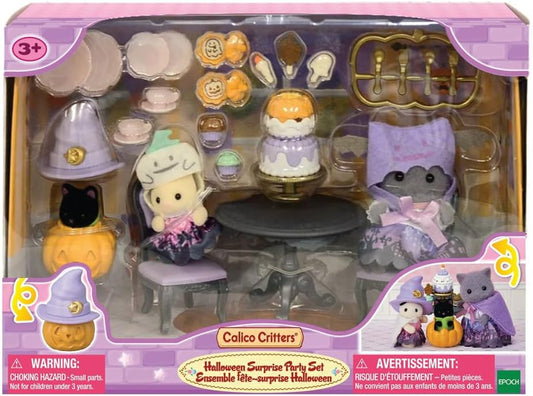 Calico Critters - Halloween Surprise Party Set