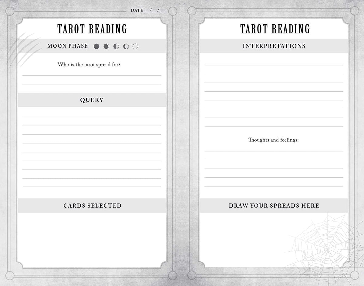 Universal Monsters Tarot Journal