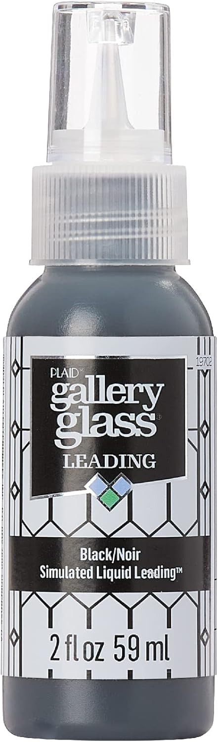 Gallery Glass Simulated Liquid Leading - Black 59ml (2fl oz)