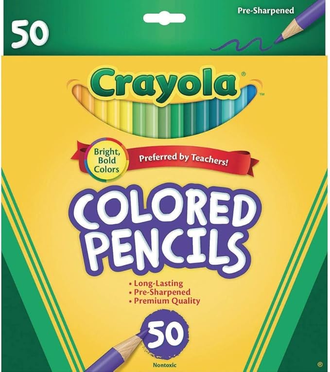Crayola Colored Pencils 50 pk