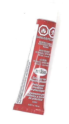 Testors Cement for Plastic .625 oz
