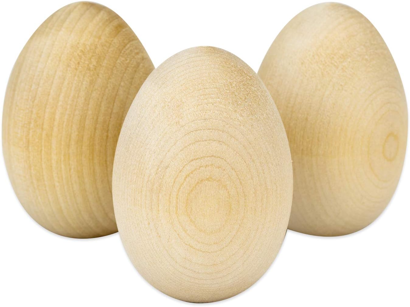 Hygloss - Wood Shapes 3 Eggs