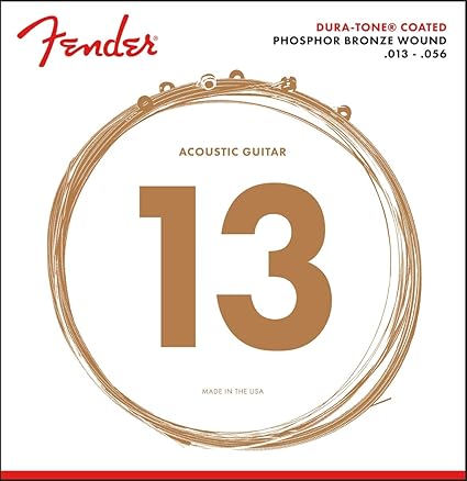 FENDER DURA-TONE .013-.056 MED ACOUSTIC STRINGS