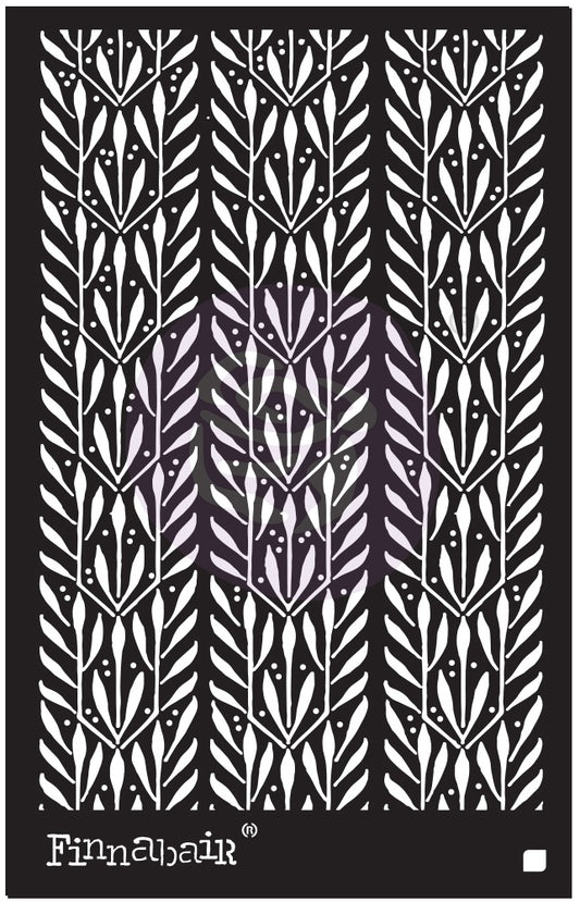 Finnabair - Stencil - Laurels 6x9"