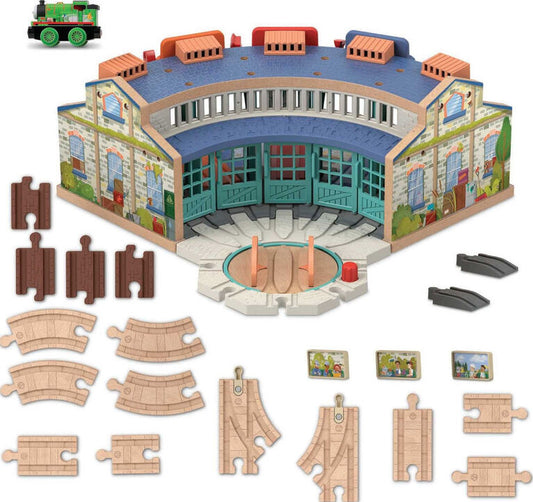 Thomas & Friends Wooden Railway Tidmouth Sheds Starter Train Set